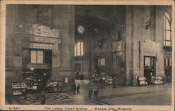 The Lobby, Union Station Postcard