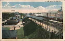 P.R.R. Depot Postcard