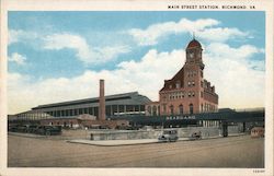 Main Street Station Richmond, VA Postcard Postcard Postcard