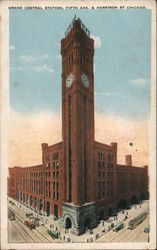 Grand Central Station, Fifth Ave. & Harrison St. Chicago, IL Postcard Postcard Postcard