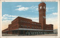Dearborn Station Postcard