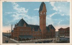 Polk Street Depot Postcard