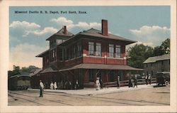 Missouri Pacific Rail Road Depot Postcard
