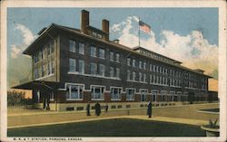 M.K. & T. Station Postcard