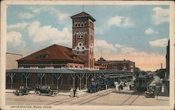 Union Station Waco, TX Postcard Postcard Postcard