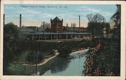 Illinois Central Depot Postcard