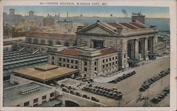 Union Station Kansas City, MO Postcard Postcard Postcard