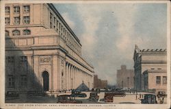 Union Station, Canal Street Entrance Postcard