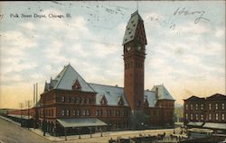 Polk Street Depot Postcard