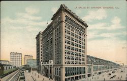 La Salle Street Station Chicago, IL Postcard Postcard Postcard