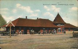 Missouri, Kansas & Texas Depot Postcard