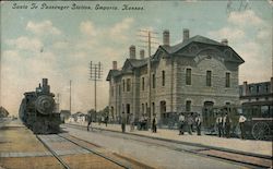 Santa Fe Passenger Station Postcard