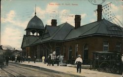 Frisco Depot Fort Scott, KS Postcard Postcard Postcard