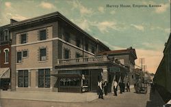 Harvey House Emporia, KS Postcard Postcard Postcard