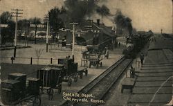 Santa Fe Depot Postcard