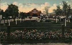 Santa Fe Park Cherryvale, KS Postcard Postcard Postcard