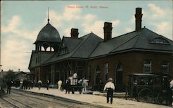 Frisco Depot Fort Scott, KS Postcard Postcard Postcard