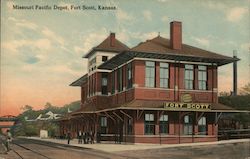 Missouri Pacific Depot Postcard