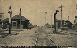 Santa Fe Depot Postcard