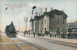 Santa Fe Passenger Station Emporia, KS Postcard Postcard Postcard