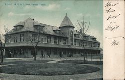 Missouri, Kansas & Texas Depot Parsons, KS Postcard Postcard Postcard