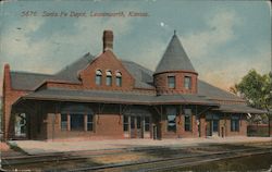 Santa Fe Depot Postcard