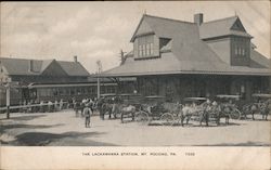 The Lackawanna Station Mount Pocono, PA Postcard Postcard Postcard