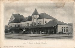 Santa Fe Depot La Junta, CO Postcard Postcard Postcard