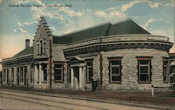 Union Pacific Depot Postcard