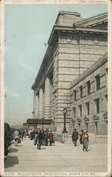 Main Entrance Union Station Kansas City, MO Postcard Postcard Postcard