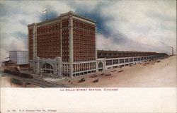 La Salle Street Station Postcard