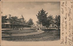 Missouri, Kansas & Texas Passenger Station Parsons, KS Postcard Postcard Postcard