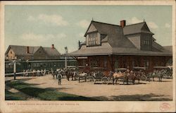 Lackawanna Railway Station Postcard