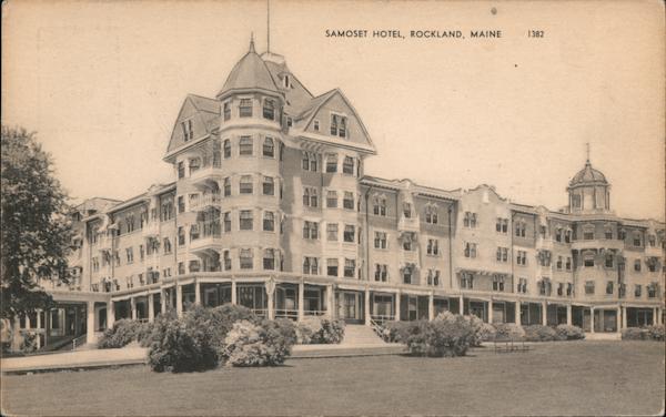 Samoset Hotel Rockland Maine
