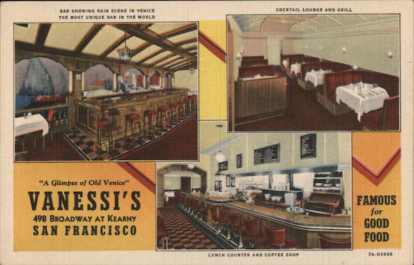 Vanessi's Restaurant San Francisco California