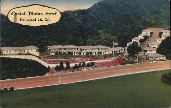 Portal Motor Hotel Hollywood California