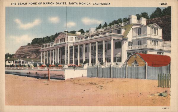 The Beach Home of Marion Davies Santa Monica California