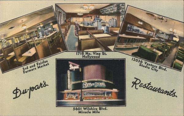 Du-Par's Restaurants Los Angeles California