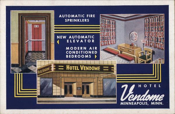 Hotel Vendome Minneapolis, Minn Minnesota