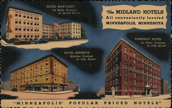 The Midland Hotels Minneapolis Minnesota