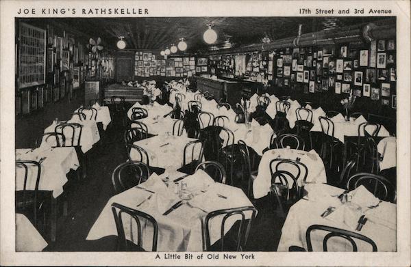 Joe King's Rathskeller w/Autographs New York
