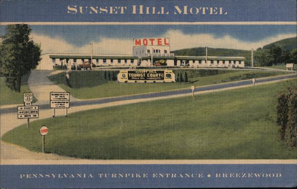Sunset Hill Motel Breezewood Pennsylvania