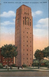 Baird Memorial Carillon - University of Michigan Postcard