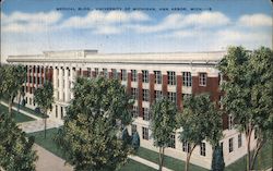 Medical Blvd., University of Michigan Postcard