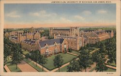 Lawyers' Club - University of Michigan Postcard