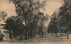 Amherst Common, Looking South Postcard