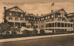 Mercer Memorial House, Seaside House for Invalid Women Postcard