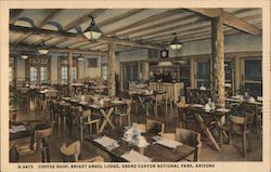 Coffee Shop, Bright Angel Lodge, Grand Canyon Park Postcard