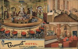 Brevoort Hotel - Madison East of La Salle Postcard