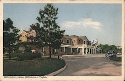 Williamsburg Lodge Virginia Postcard Postcard Postcard